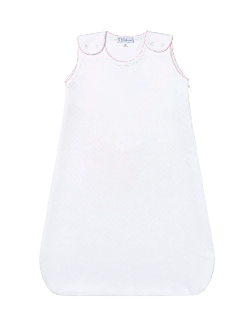 Nellapima Basket Weave Quilted Pink Baby Sack