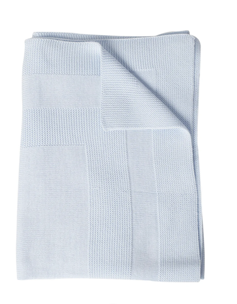 Nellapima Nella Knit Blue Blanket