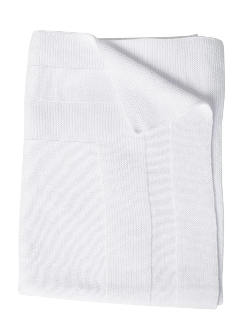 Nellapima Nella Knit White Blanket