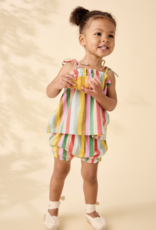 Tea Collection TIE SHOULDER BABY SET SAN SEBASTIAN STRIPE