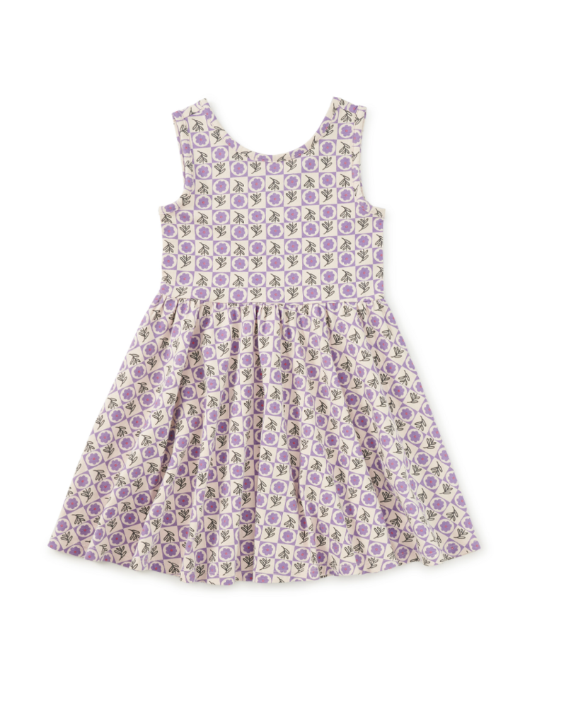 Tea Collection SLEEVELESS BALLET DRESS TILE FLORAL