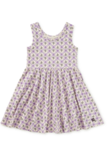 Tea Collection SLEEVELESS BALLET DRESS TILE FLORAL