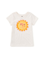 Tea Collection SOL DE LA RAMBLA GRAPHIC TEE CHALK