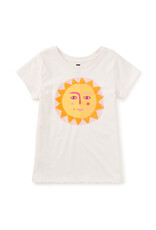 Tea Collection SOL DE LA RAMBLA GRAPHIC TEE CHALK