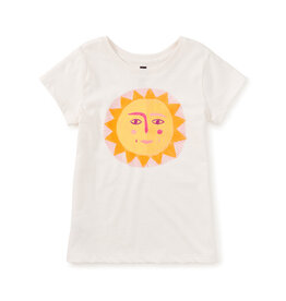 Tea Collection SOL DE LA RAMBLA GRAPHIC TEE CHALK