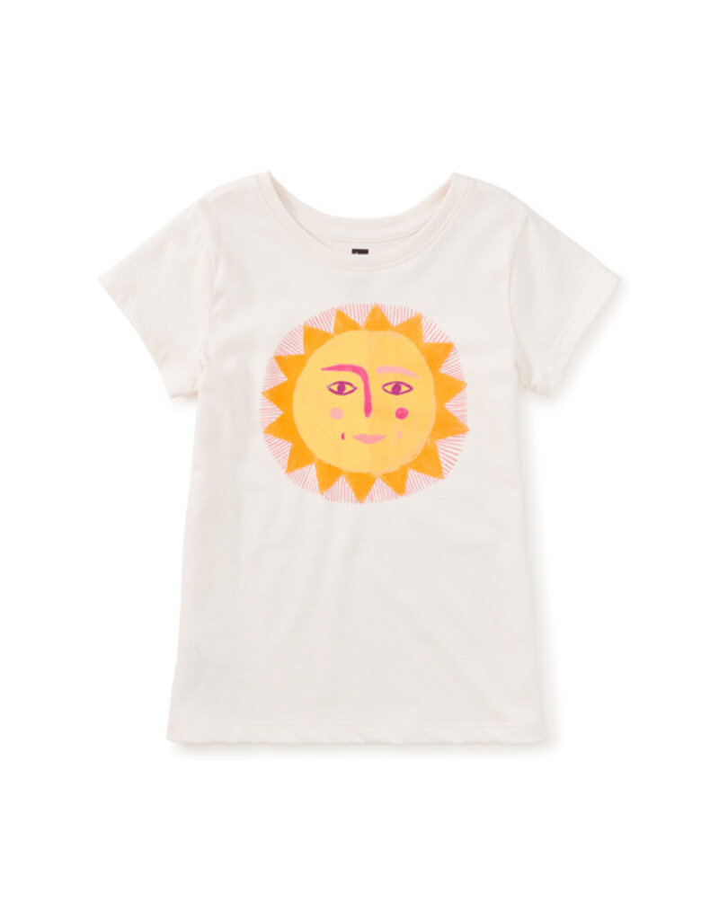 Tea Collection SOL DE LA RAMBLA GRAPHIC TEE CHALK