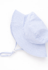 Blue Seersucker Bucket Hat