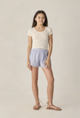 Rylee + Cru LLC TEEN POINTELLE JERSEY IVORY