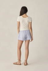 Rylee + Cru LLC TEEN POINTELLE JERSEY IVORY
