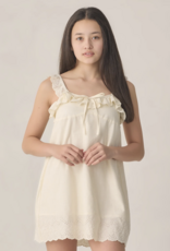 Rylee + Cru LLC TEEN IDA MINI DRESS IVORY