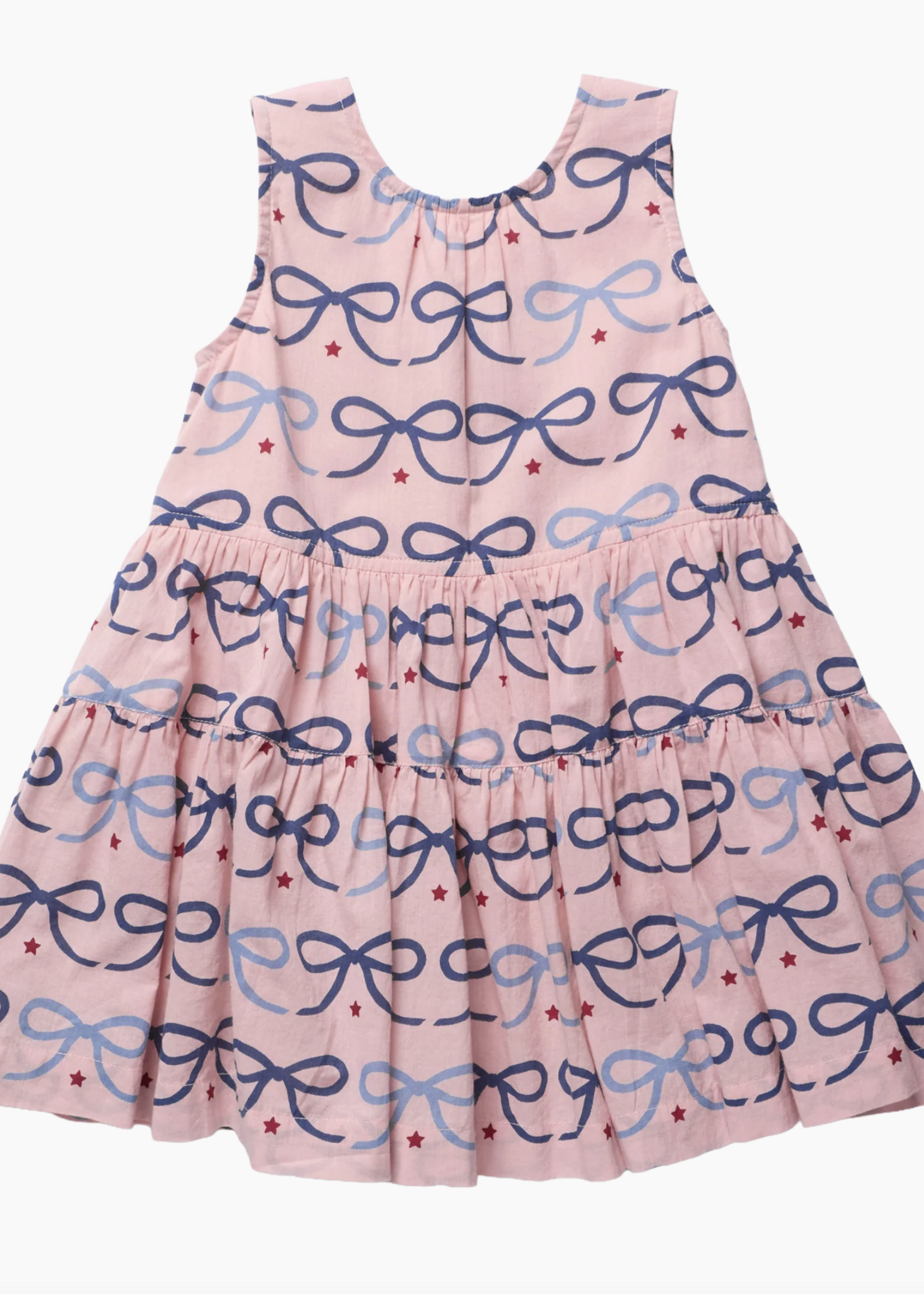 Pink Chicken ELOISE DRESS - PINK BOWS
