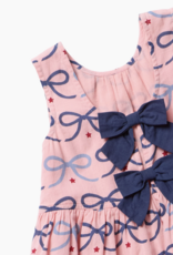 Pink Chicken ELOISE DRESS - PINK BOWS