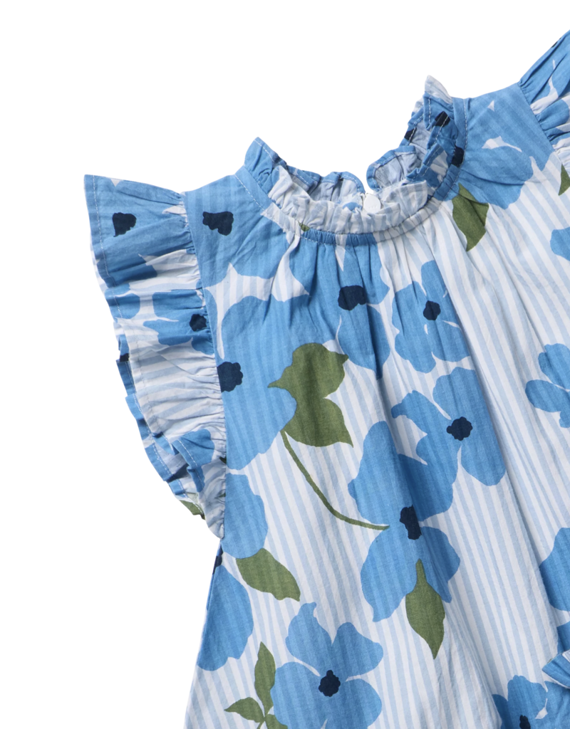 Pink Chicken BABY GIRL HARPER DRESS SET HIBISCUS FLORAL