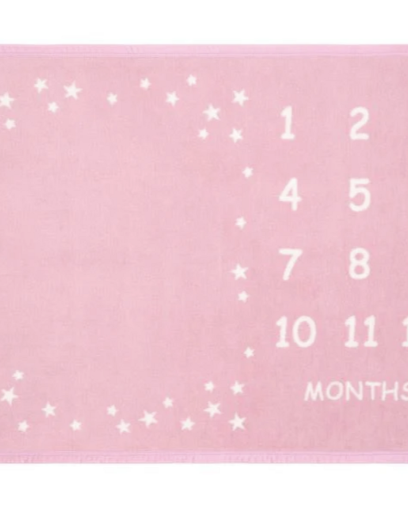 ChappyWrap Milestone Mini Blush Blanket