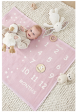 ChappyWrap Milestone Mini Blush Blanket