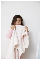 ChappyWrap Harborview Herringbone Ballet Pink Mini Blanket