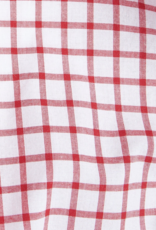 Little English Button Down Shirt Red Windowpane