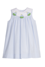 Little English Bib Dress Sailboats