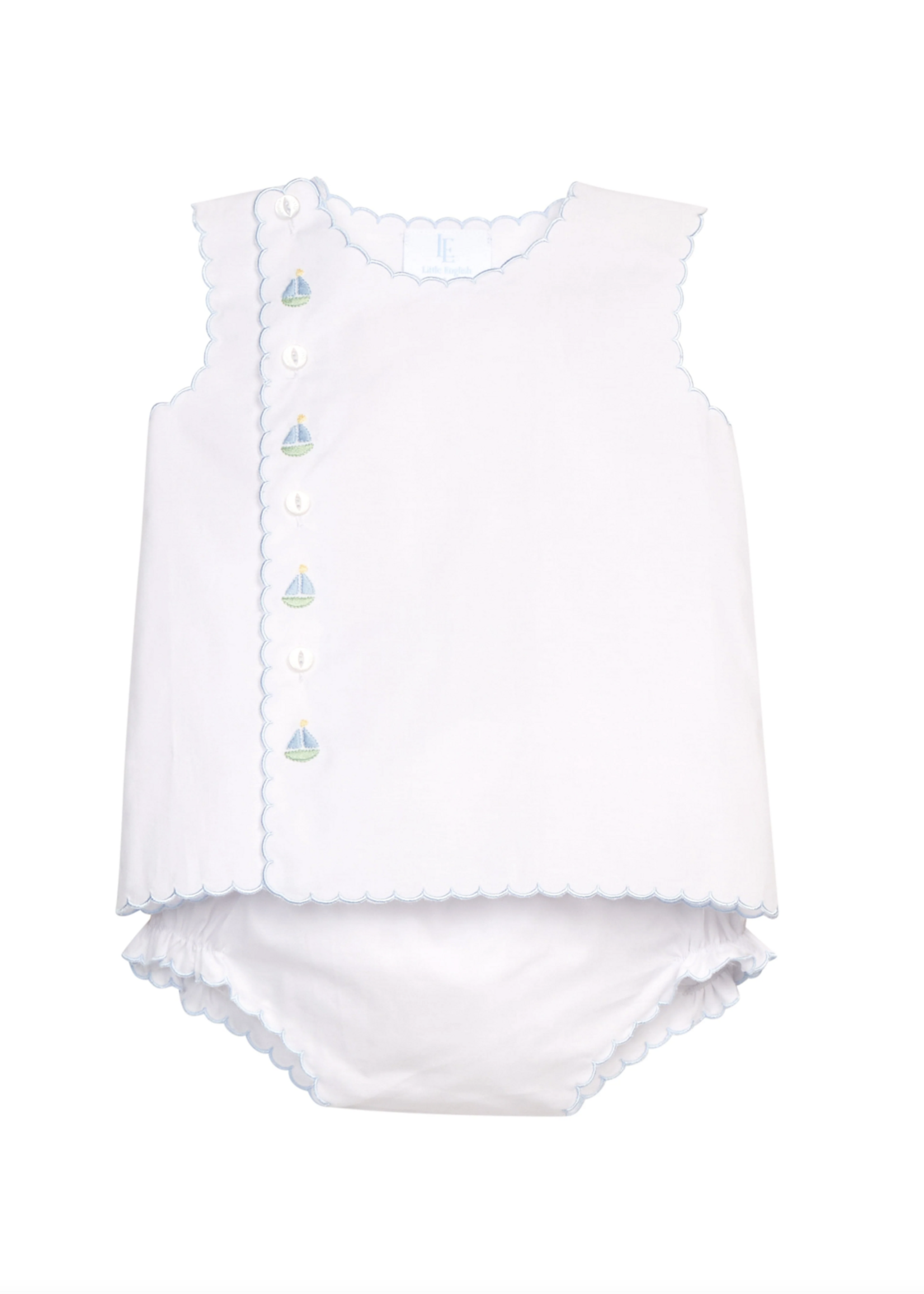 Little English Davis Day Set Sailboats