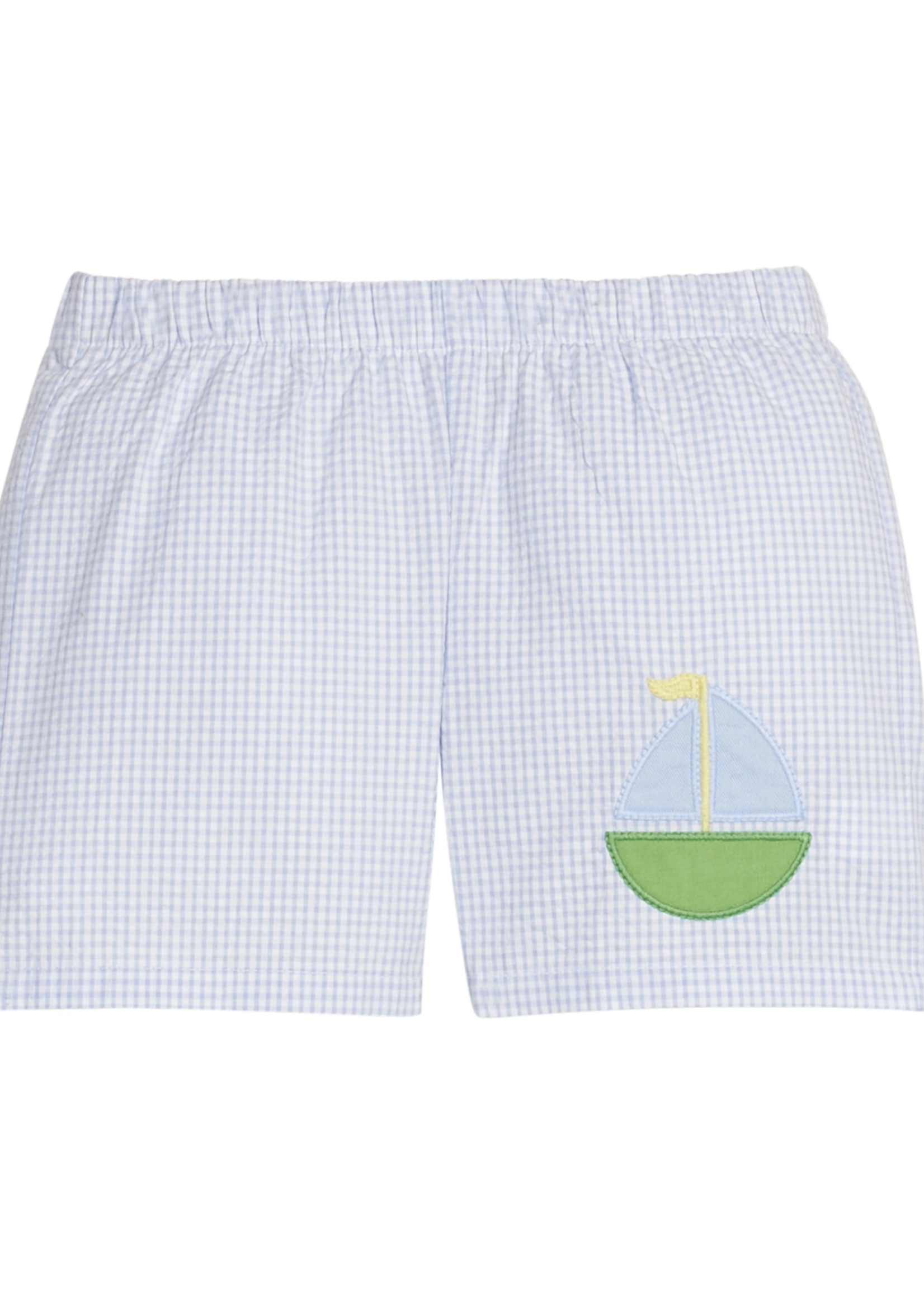 Little English Applique Basic Short Sailboats