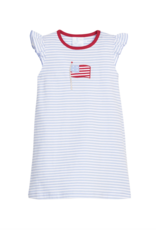 Little English Applique Tilly Dress Flag