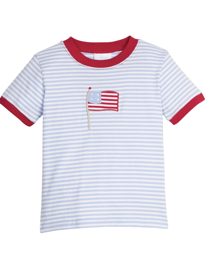 Little English Applique T-Shirt Flag