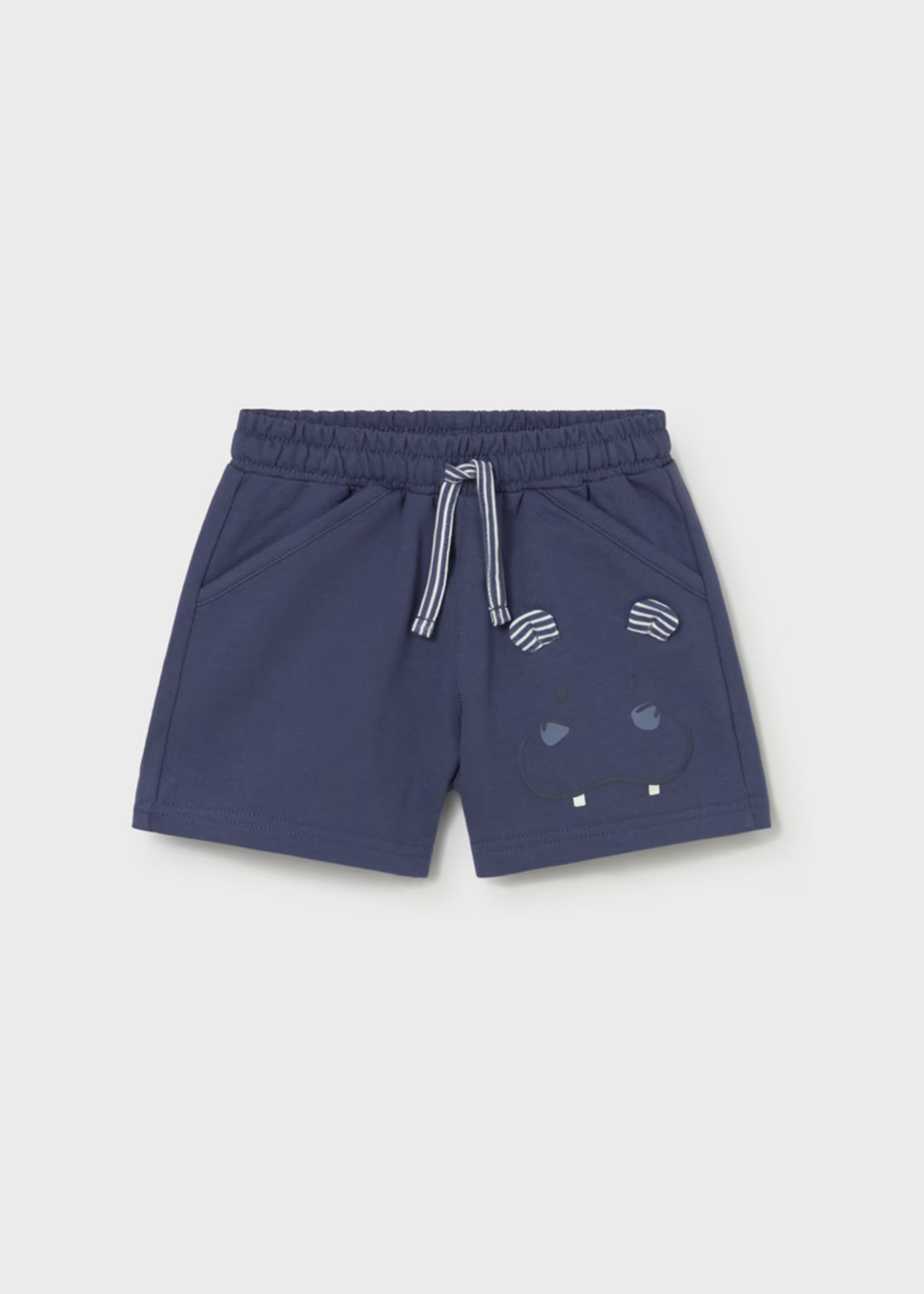 Mayoral Baby Boy Ocean Shorts w/Hippo Applique