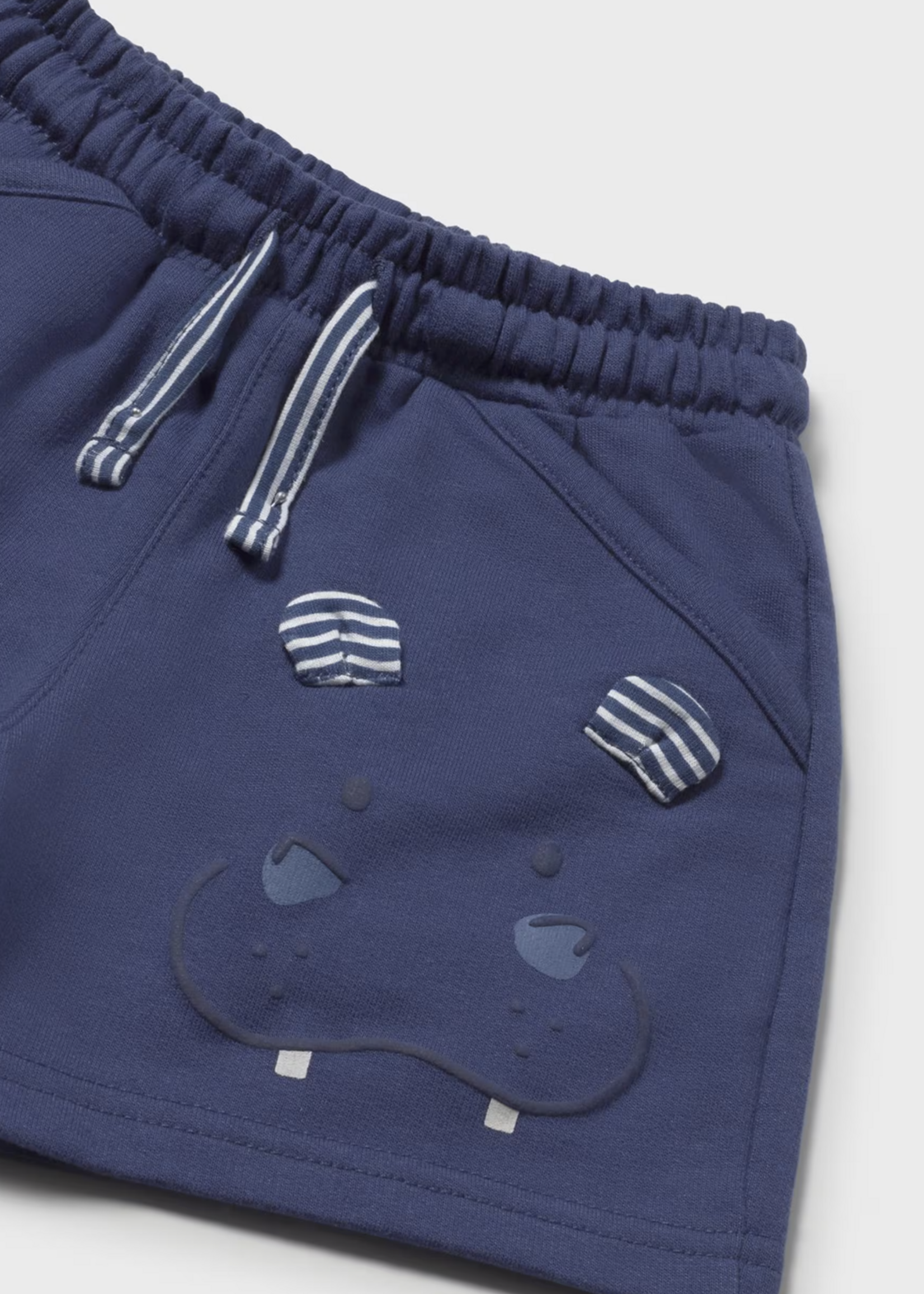 Mayoral Baby Boy Ocean Shorts w/Hippo Applique