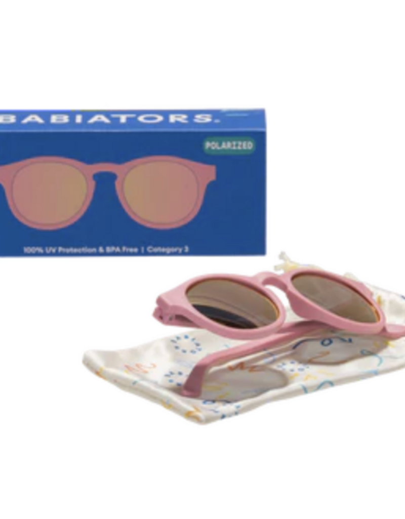 Babiators Pretty in Pink Keyhole Pink Polarized Mirrored Lens