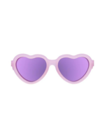 Babiators Frosted Pink Polarized Heart Mirrored Lens