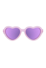 Babiators Frosted Pink Polarized Heart Mirrored Lens