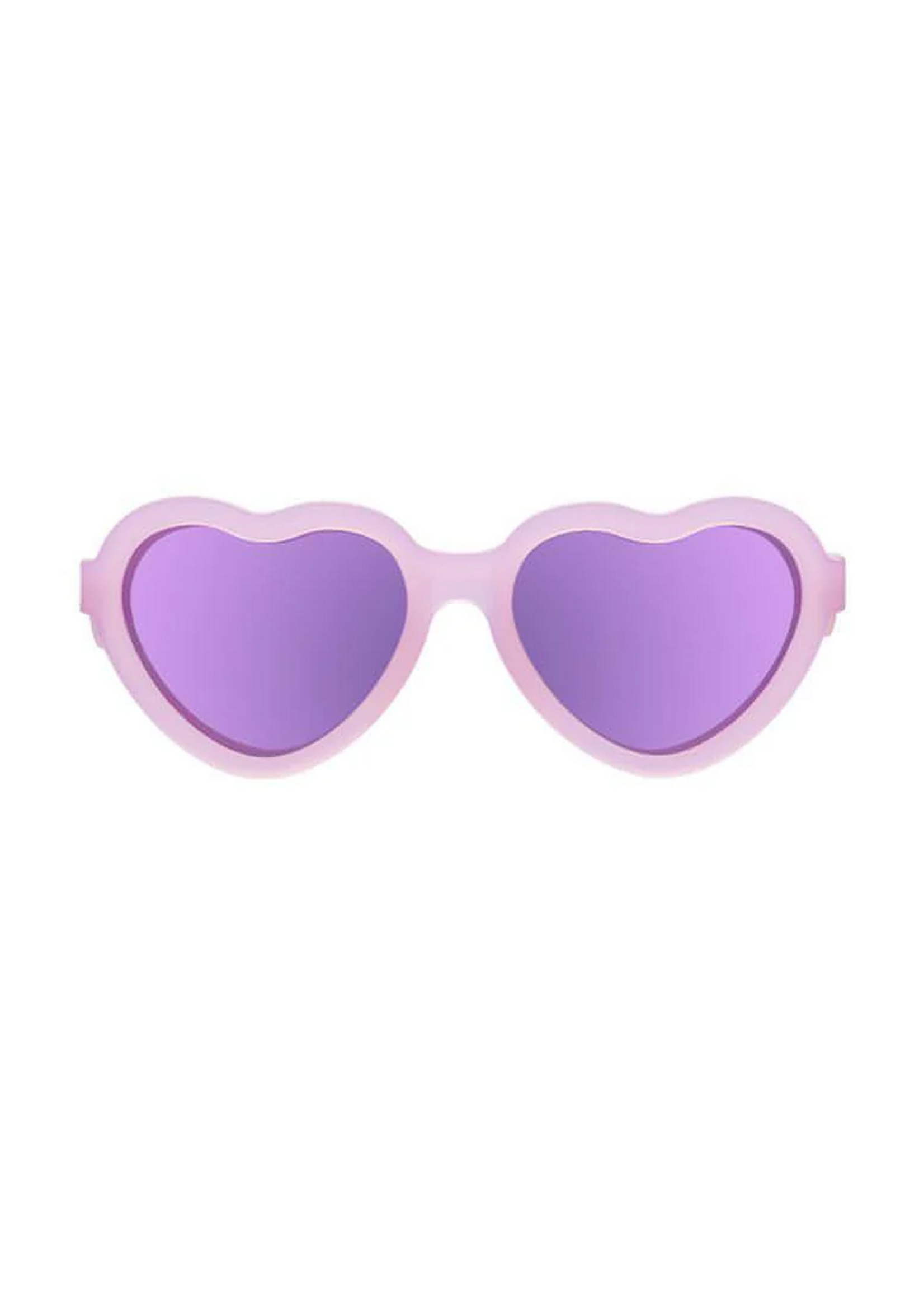 Babiators Frosted Pink Polarized Heart Mirrored Lens