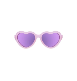 Babiators Frosted Pink Polarized Heart Mirrored Lens