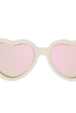 Babiators Heart Polarized Sunglasses Sweet Cream/Rose Gold