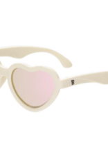 Babiators Heart Polarized Sunglasses Sweet Cream/Rose Gold