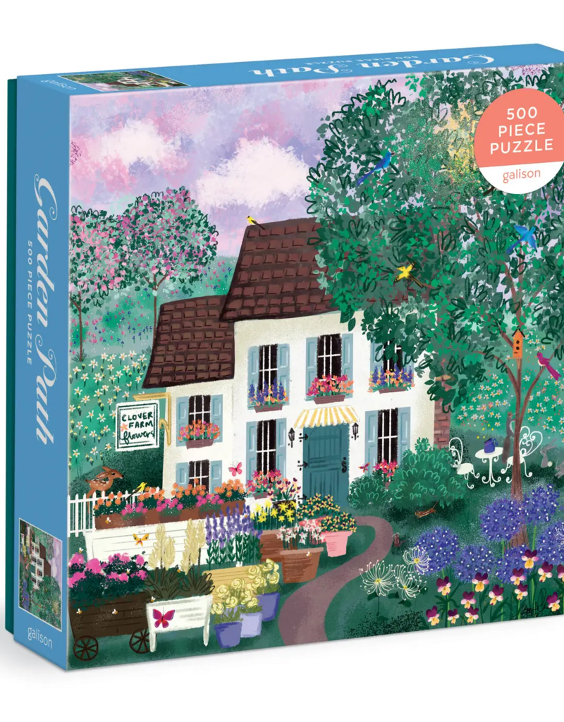 Joy Laforme Garden Path 500 Piece Puzzle
