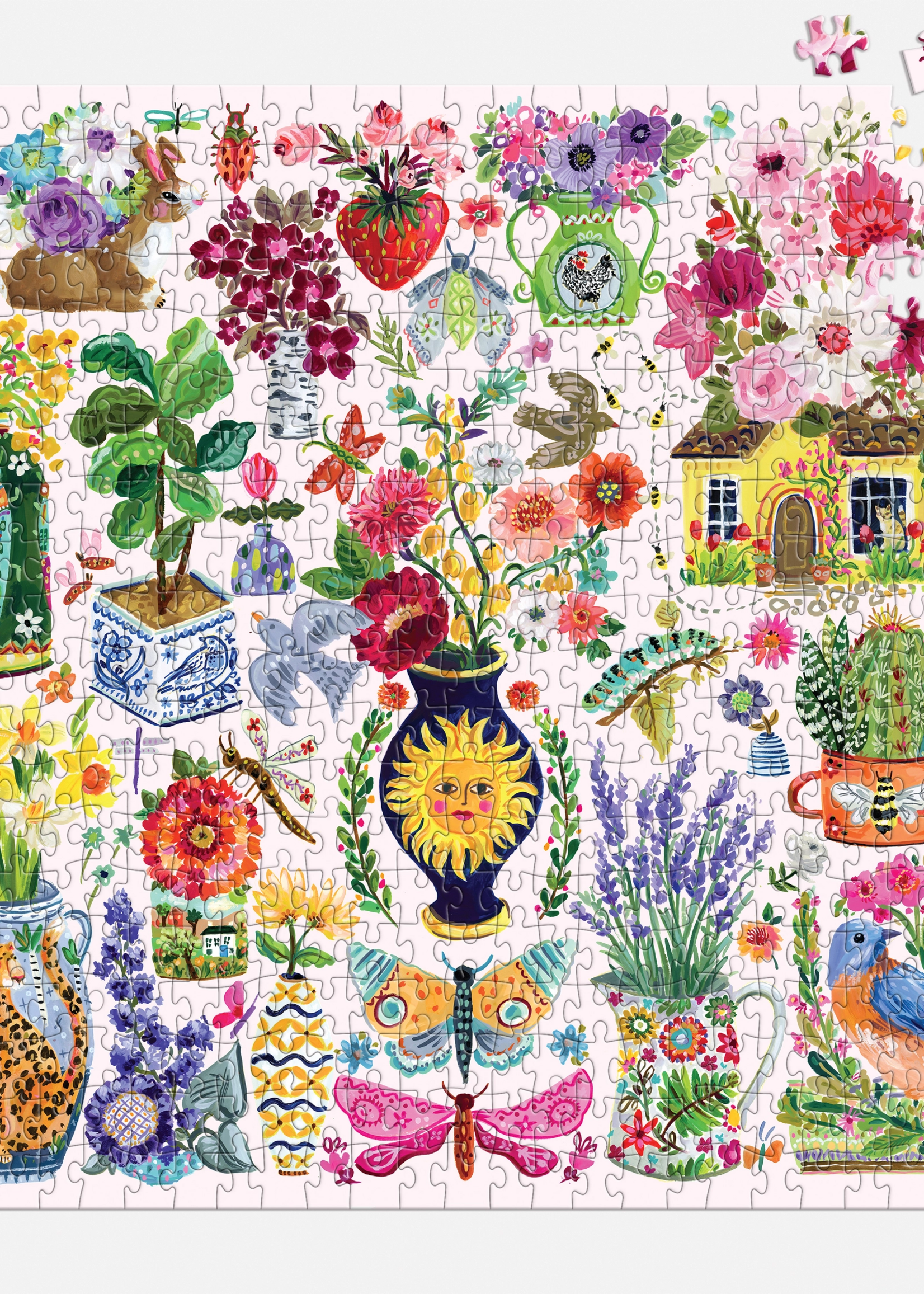 Buzzy Bouquets 500 Piece Puzzle