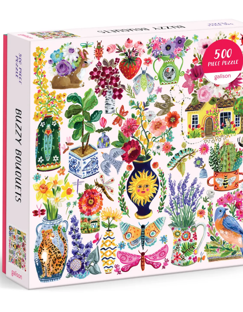 Buzzy Bouquets 500 Piece Puzzle