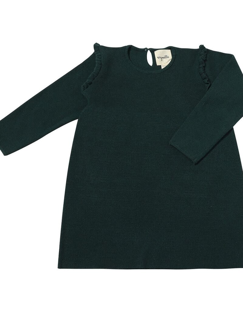 Vignette Mia Dress Green Knit
