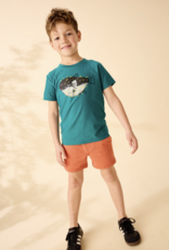 Tea Collection PUFFER FISH GRAPHIC TEE SCUBA