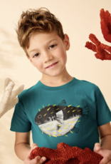 Tea Collection PUFFER FISH GRAPHIC TEE SCUBA