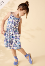 Tea Collection TIE SHOULDER TWIRL DRESS COSTA BRAVA