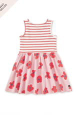Tea Collection PRINT MIX TANK SKIRTED DRESS ROCK FLORAL