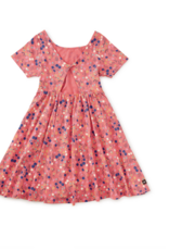 Tea Collection TWIST BACK BALLET DRESS MALINDI WILDFLOWERS