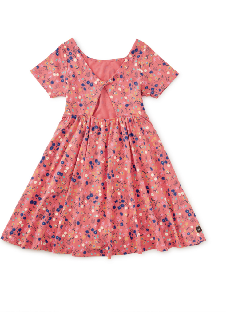 Tea Collection TWIST BACK BALLET DRESS MALINDI WILDFLOWERS
