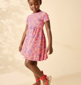 Tea Collection TWIST BACK BALLET DRESS MALINDI WILDFLOWERS