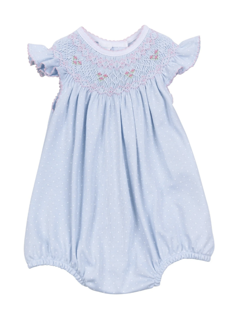 Magnolia Baby Pipers Classic Lt Blue Bishop Flutters Bubble