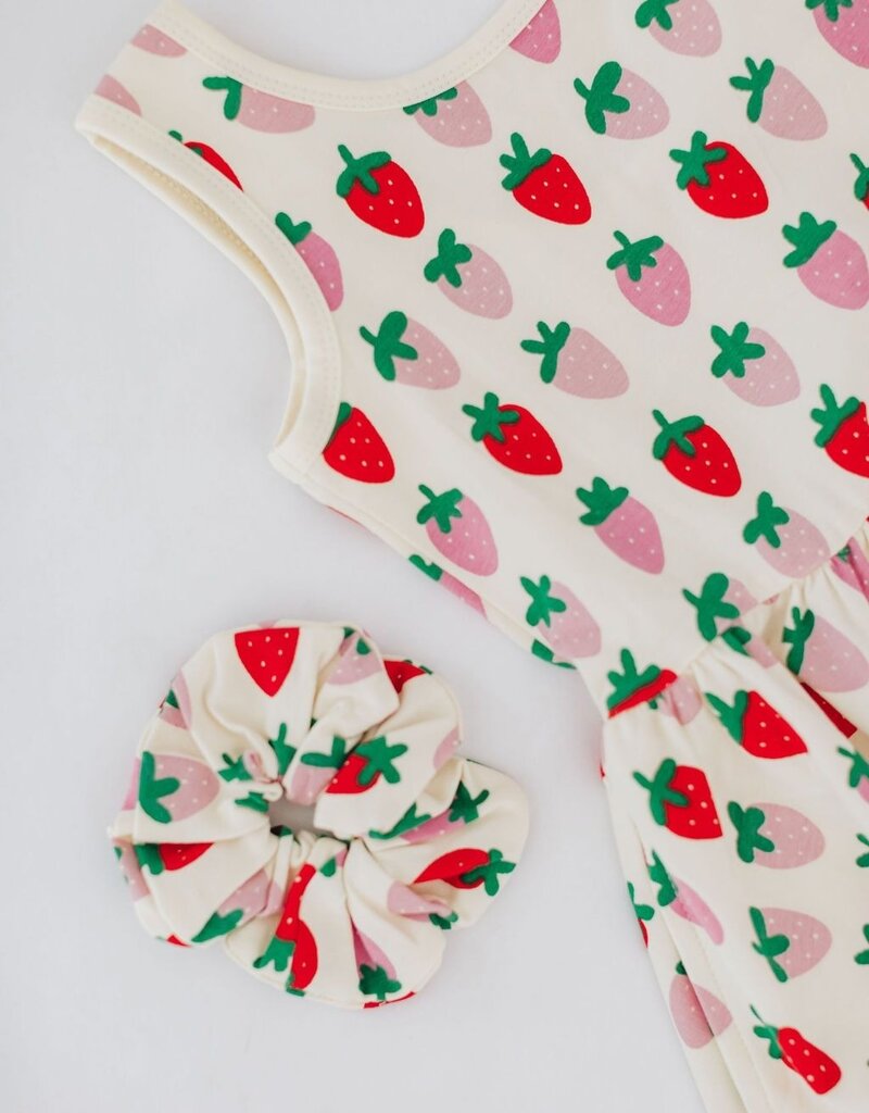Good Apples Kids S/S Twirl Dress Strawberry Blush
