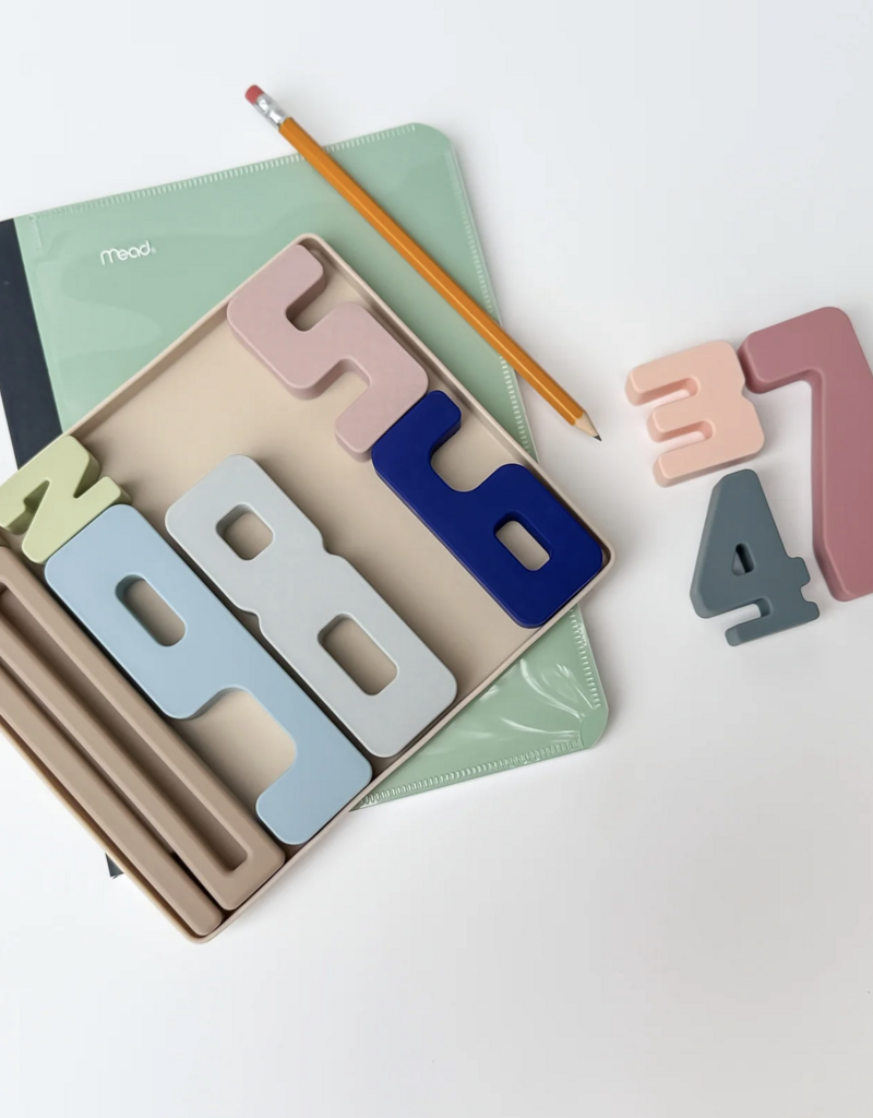 Calla & Friends Wyatt Number Stacking Blocks