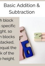 Calla & Friends Wyatt Number Stacking Blocks